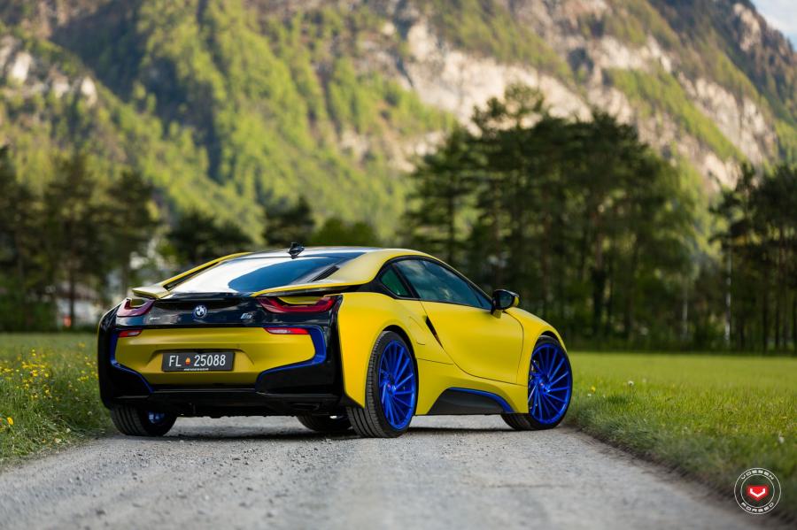  BMW i8 on Vossen Wheels (VPS-305T) 2016 года  (фото 34 из 81)